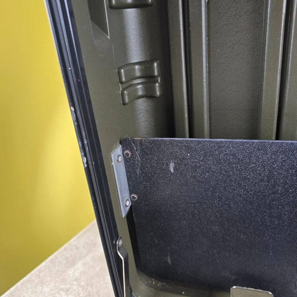 Jensen Tool Case Olive Drab Green Hard Shell Professional Field Technician Box